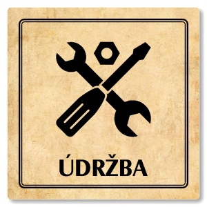 Údržba, 100x100mm, pergamen, Utah
